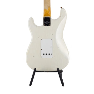 Fender Custom Shop 2020 Ltd Ed 1960 Stratocaster Journeyman Relic Guitar, Aged Olympic White