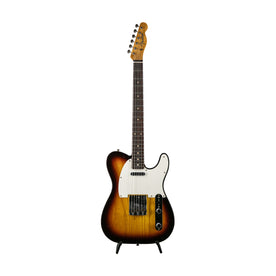 Fender Custom Shop 1959 Telecaster Journeyman Relic Guitar, Faded Aged Chocolate 3-Color Sunburst