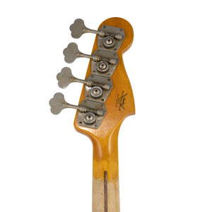 Fender Custom Shop J Signature Precision Bass Heavy Relic Guitar, Maple FB, Champagne Gold