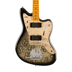 Fender Custom Shop Ltd Ed Custom Jazzmaster Relic Electric Guitar, Aged Black Paisley