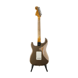 Fender Custom Shop Limited Edition 1967 HSS Heavy Relic Stratocaster Guitar, Aged Shoreline Gold