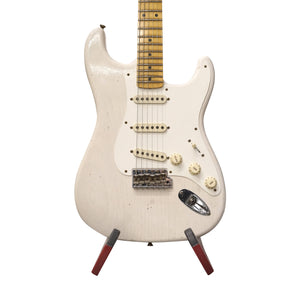 Fender Custom Shop 1956 Stratocaster Journeyman Relic Guitar w/Maple Neck, Aged White Blonde