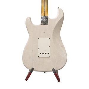 Fender Custom Shop 1956 Stratocaster Journeyman Relic Guitar w/Maple Neck, Aged White Blonde