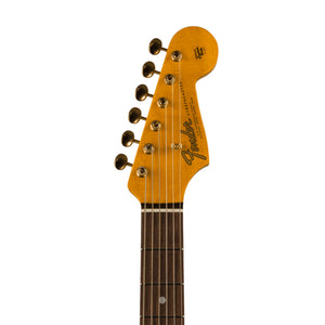Fender Custom Shop Ltd 1965 Dual-Mag Strat Journeyman Relic Guitar, Aged Inca Silver