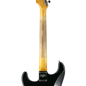Fender Custom Shop 63 Strat Journeyman Relic Guitar, Black Pearl