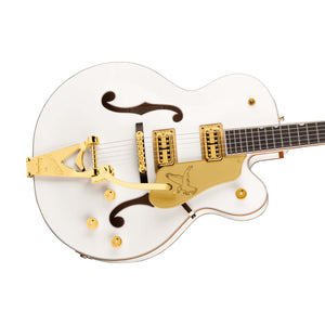 Gretsch G6136TG Players Edition Falcon Hollowbody Electric Guitar w/Bigsby, White