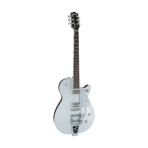 Gretsch G6129T Players Edition Jet FT Electric Guitar w/Bigsby, RW FB, Silver Sparkle
