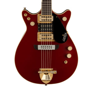 Gretsch G6131G-MY-RB Limited-Ed Malcolm Young Signature Jet Electric Guitar, Ebony FB, Firebird Red