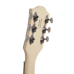 Gretsch G5410T Electromatic Rat Rod Hollow Body Single-Cut Guitar w/Bigsby, Matte Vintage White