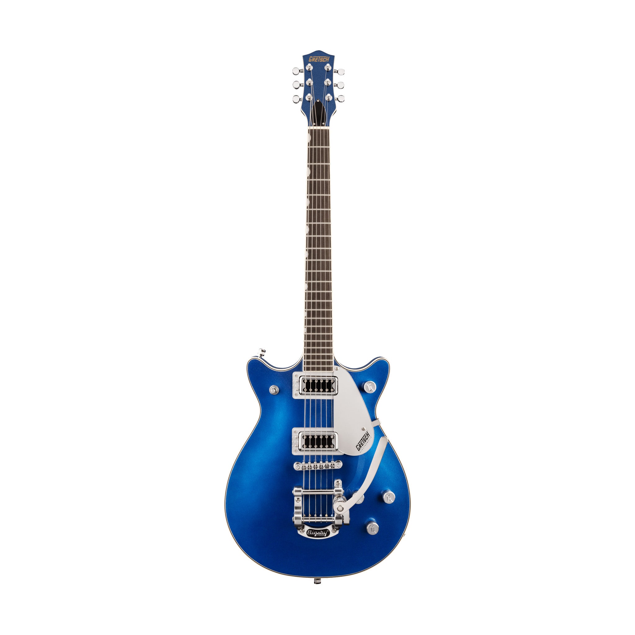 Gretsch G5232T Electromatic Double Jet FT Electric Guitar w/Bigsby, Laurel FB, Fairlane Blue