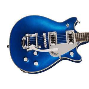 Gretsch G5232T Electromatic Double Jet FT Electric Guitar w/Bigsby, Laurel FB, Fairlane Blue