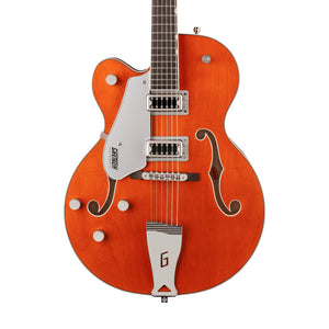 Gretsch G5420LH Electromatic Classic Hollow Body Single-Cut Left-Handed Guitar, Orange Stain