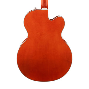 Gretsch G5420LH Electromatic Classic Hollow Body Single-Cut Left-Handed Guitar, Orange Stain