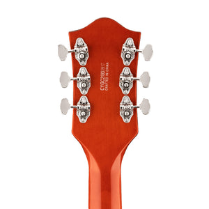 Gretsch G5420LH Electromatic Classic Hollow Body Single-Cut Left-Handed Guitar, Orange Stain