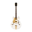 Gretsch G5422GLH Electromatic Classic Hollow Body Double-Cut Left-Handed Guitar, Snowcrest White