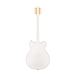 Gretsch G5422GLH Electromatic Classic Hollow Body Double-Cut Left-Handed Guitar, Snowcrest White