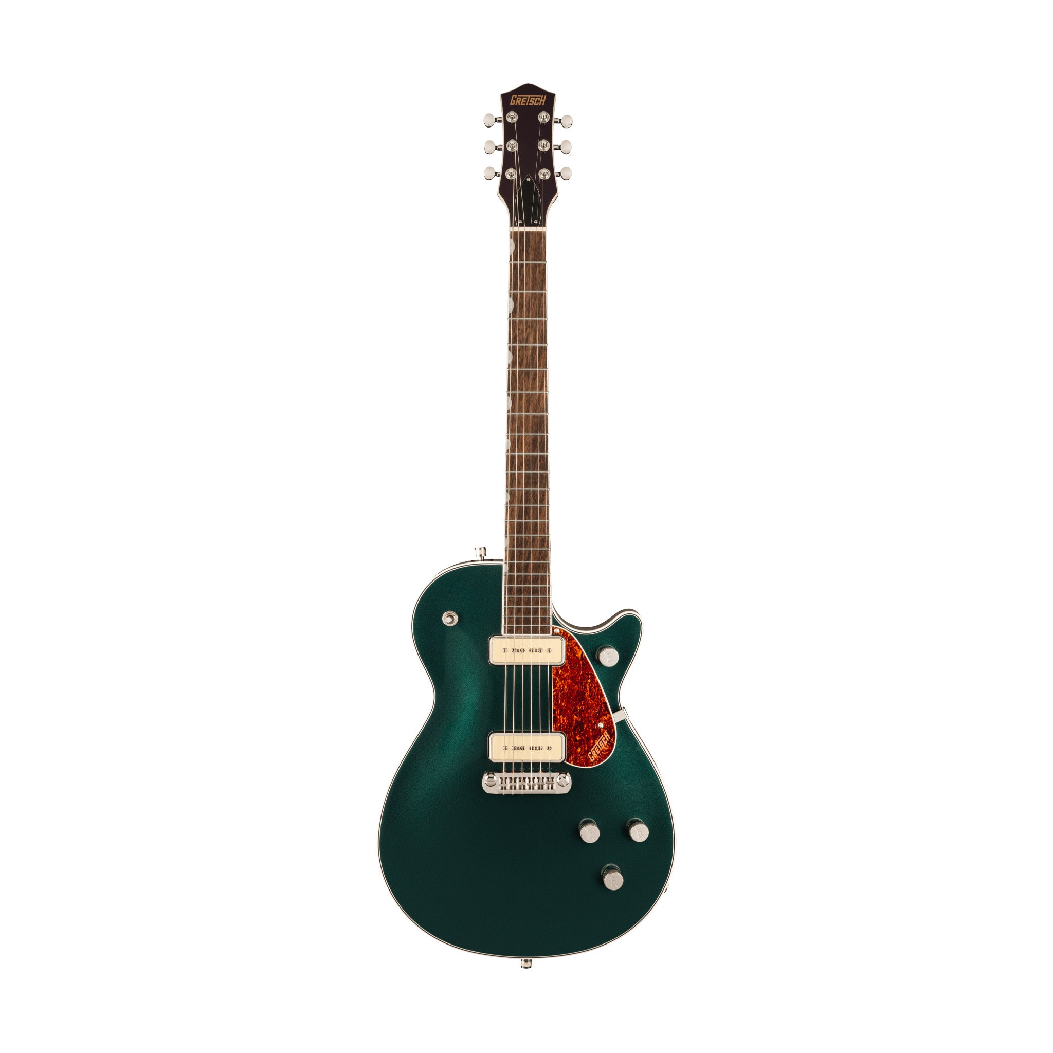 Gretsch G5210-P90 Electromatic Jet Two 90 Electric Guitar, Laurel FB, Cadillac Green