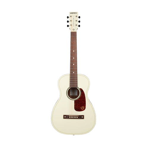 Gretsch Limited Edition Jim Dandy Parlor Acoustic Guitar, Vintage White
