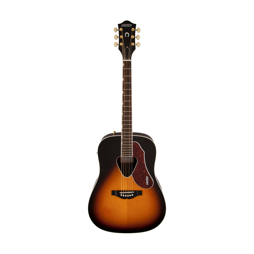 Gretsch G5024E Rancher Dreadnought Acoustic Electric Guitar, RW FB, Sunburst