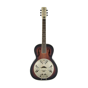 Gretsch G9241 Alligator Biscuit Round-Neck Acoustic-Electric Resonator Guitar, 2-Color Sunburst