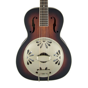 Gretsch G9241 Alligator Biscuit Round-Neck Acoustic-Electric Resonator Guitar, 2-Color Sunburst