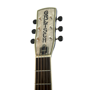 Gretsch G9241 Alligator Biscuit Round-Neck Acoustic-Electric Resonator Guitar, 2-Color Sunburst