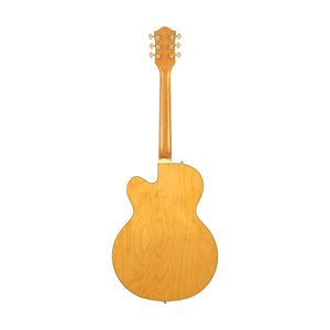 Gretsch G2410TG Streamliner Hollow Body Single-Cut Electric Guitar, Laurel FB, Village Amber