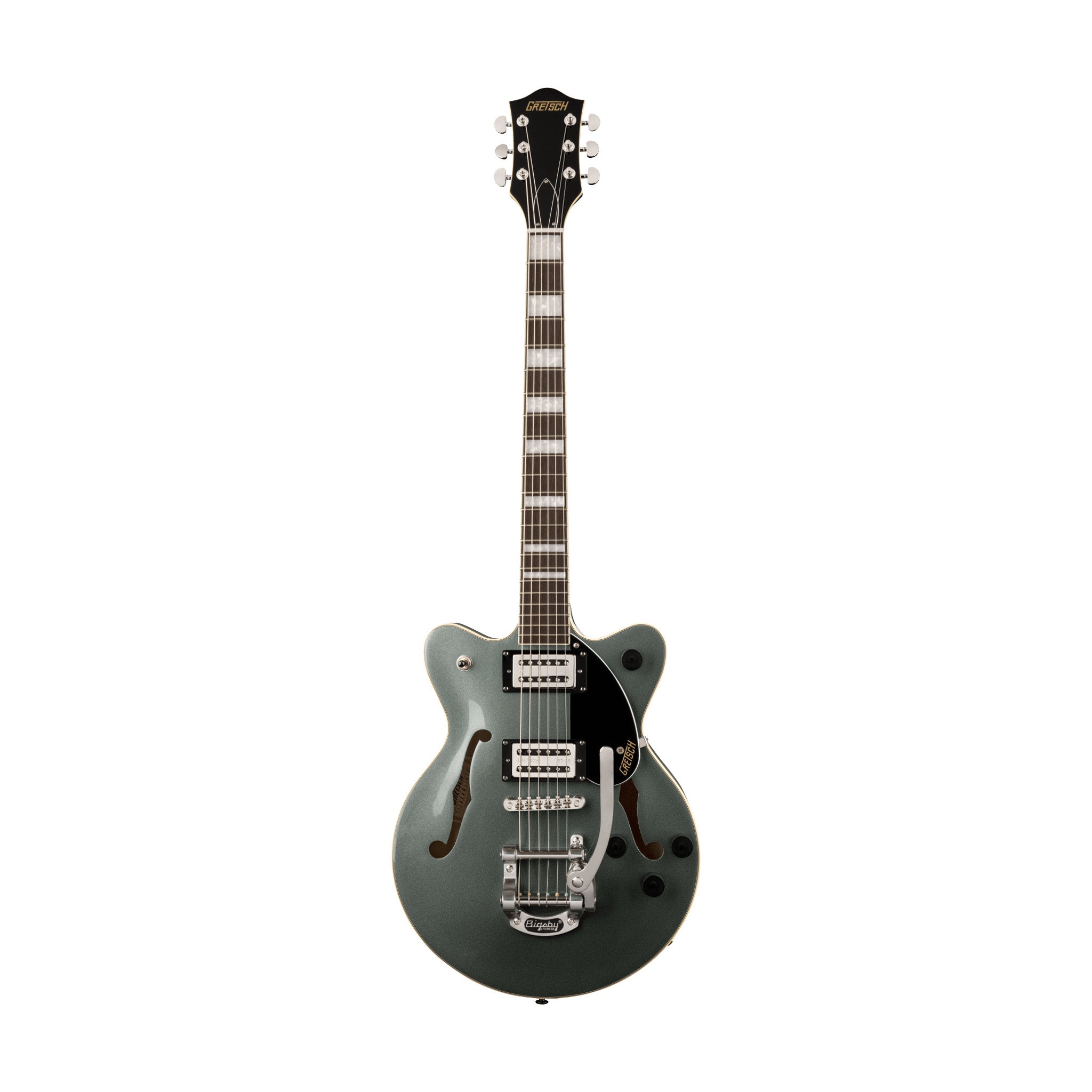 Gretsch G2655T Streamliner Centre Block Jr Double-Cut Guitar w/Bigsby, Sterling Green