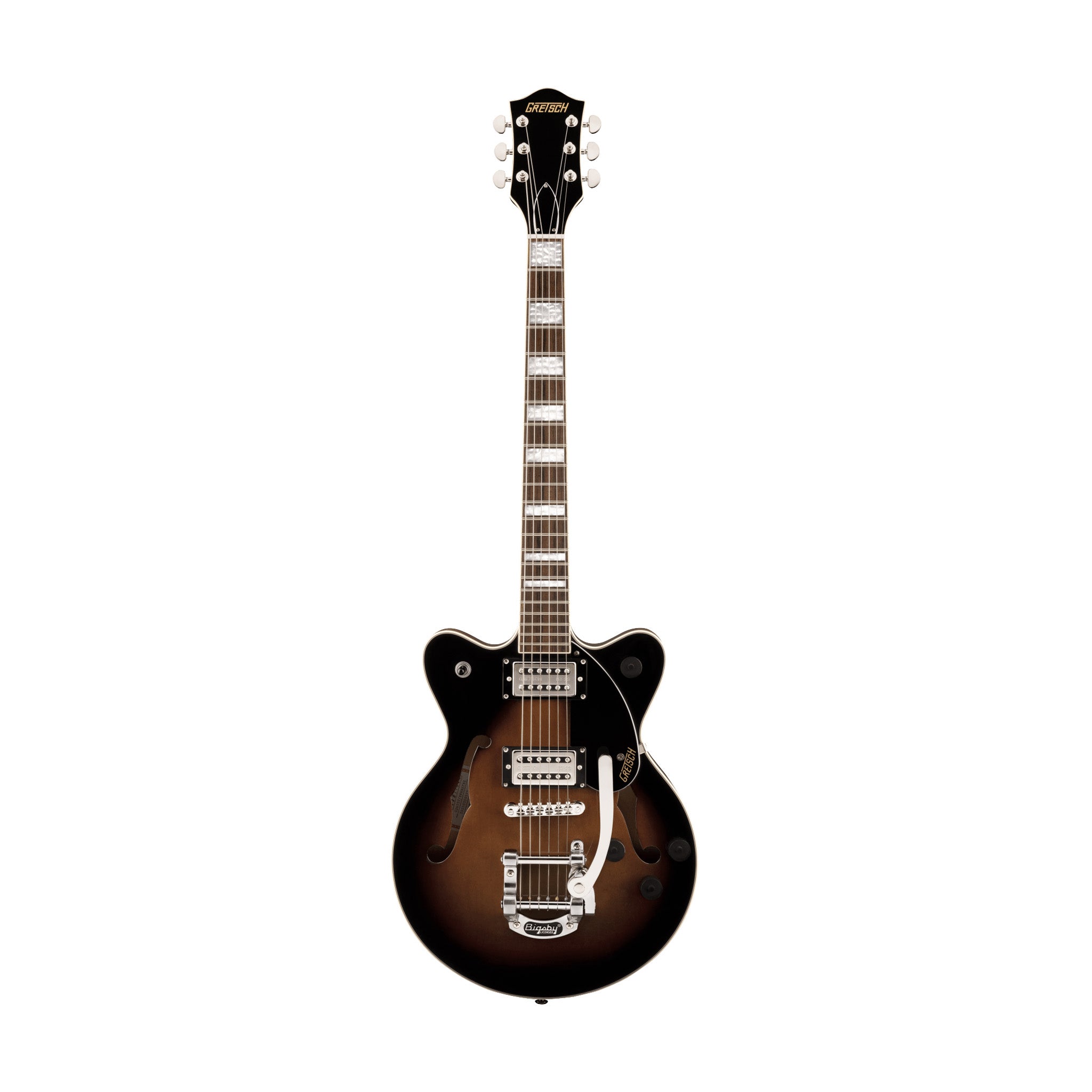 Gretsch G2655T Streamliner Centre Block Jr Double-Cut Guitar w/Bigsby, Brownstone Maple