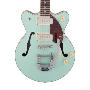 Gretsch G2655T-P90 Streamliner Center Block Jr Laurel FB 2-Tone Mint Metallic