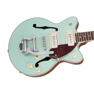 Gretsch G2655T-P90 Streamliner Center Block Jr Laurel FB 2-Tone Mint Metallic