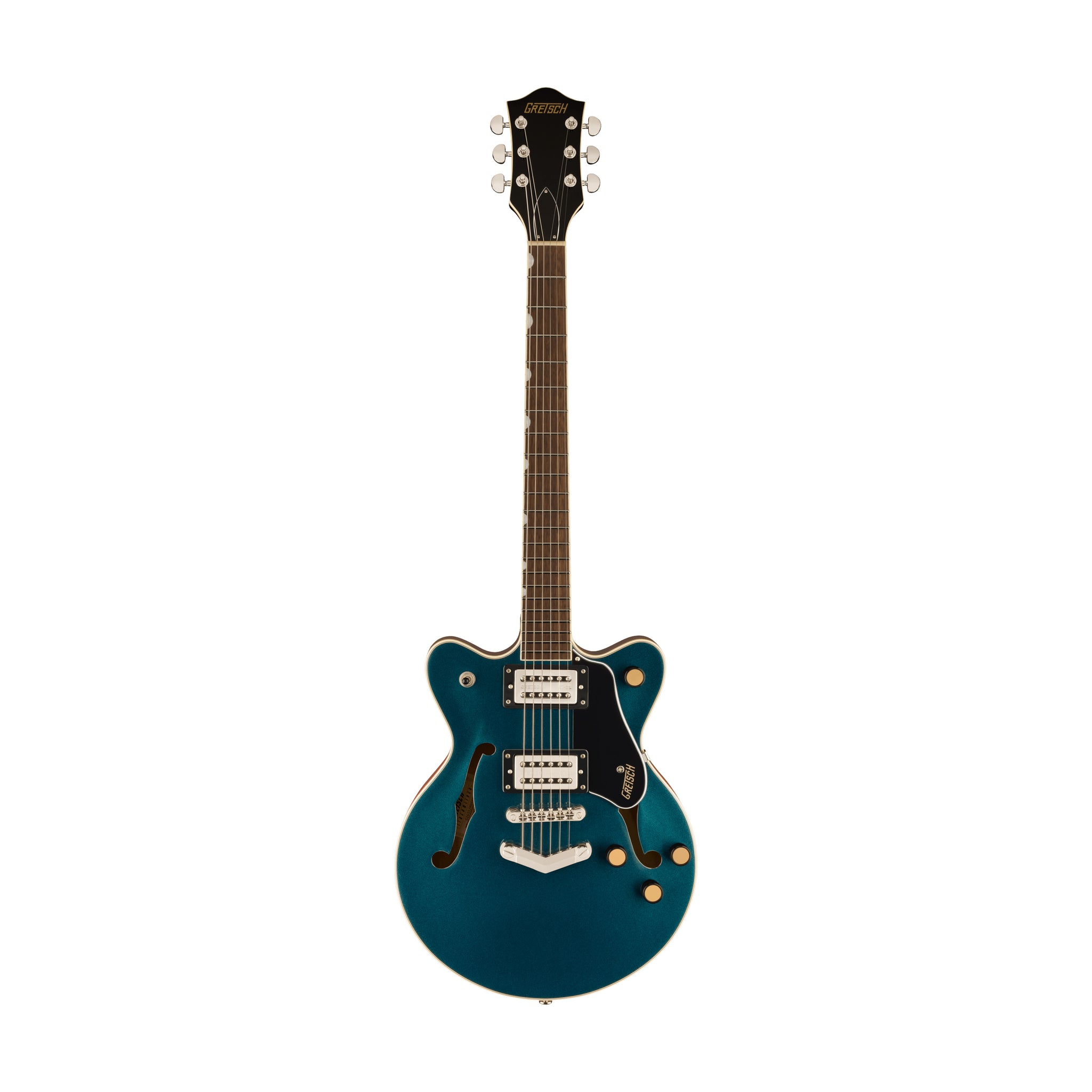 Gretsch G2655 Streamliner Center Block Jr. Doublecut Semi-Hollowbody Guitar, Midnight Sapphire