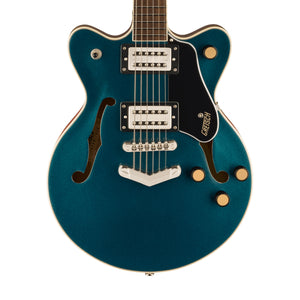 Gretsch G2655 Streamliner Center Block Jr. Doublecut Semi-Hollowbody Guitar, Midnight Sapphire