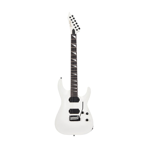 GrassRoots G-HORIZON-CTM-WK-BKS Electric Guitar, Snow White Satin