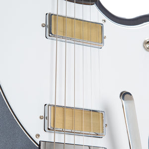 Harmony Standard Silhouette w/ Bigsby Electric Guitar w/Case, RW FB, Slate