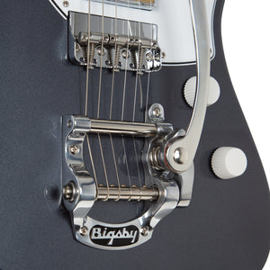 Harmony Standard Silhouette w/ Bigsby Electric Guitar w/Case, RW FB, Slate
