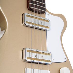 Harmony Standard Juno Electric Guitar w/Case, RW FB, Champagne