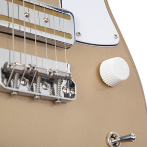 Harmony Standard Juno Electric Guitar w/Case, RW FB, Champagne