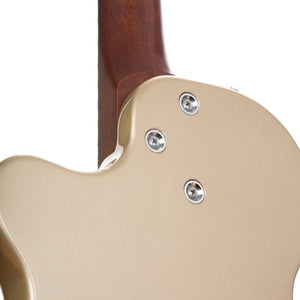 Harmony Standard Juno Electric Guitar w/Case, RW FB, Champagne