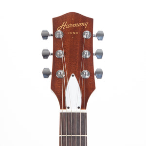 Harmony Standard Juno Electric Guitar w/Case, RW FB, Champagne