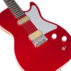 Harmony Standard Jupiter Thinline Electric Guitar w/Case, Cherry