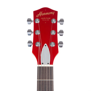 Harmony Standard Jupiter Thinline Electric Guitar w/Case, Cherry