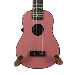 Harmony Foundation Series Sierra Classic ABS Soprano Ukulele, Coral Red (B-Stock)
