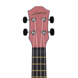 Harmony Foundation Series Sierra Classic ABS Soprano Ukulele, Coral Red (B-Stock)