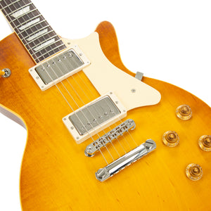 Heritage Custom Shop Core Collection H-150 Plain Top Electric Guitar with Case, Dirty Lemon Burst