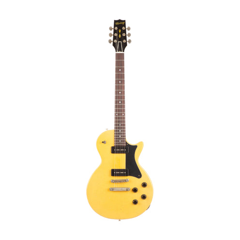 Heritage Custom Shop Core Collection H-137 Electric Guitar, TV Yellow, Artisan Aged