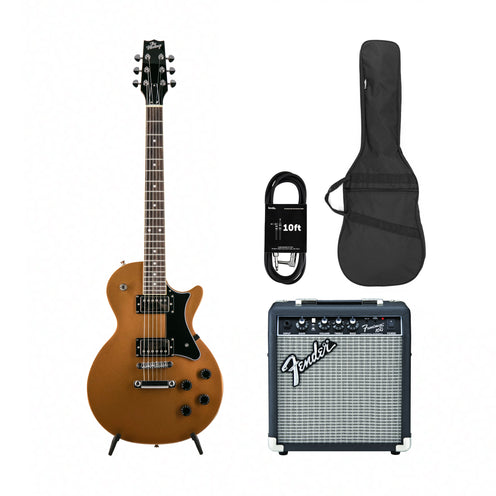 Heritage Ascent Collection H-150 Electric Guitar, Copper w/ Fender Frontman 10G Bundle