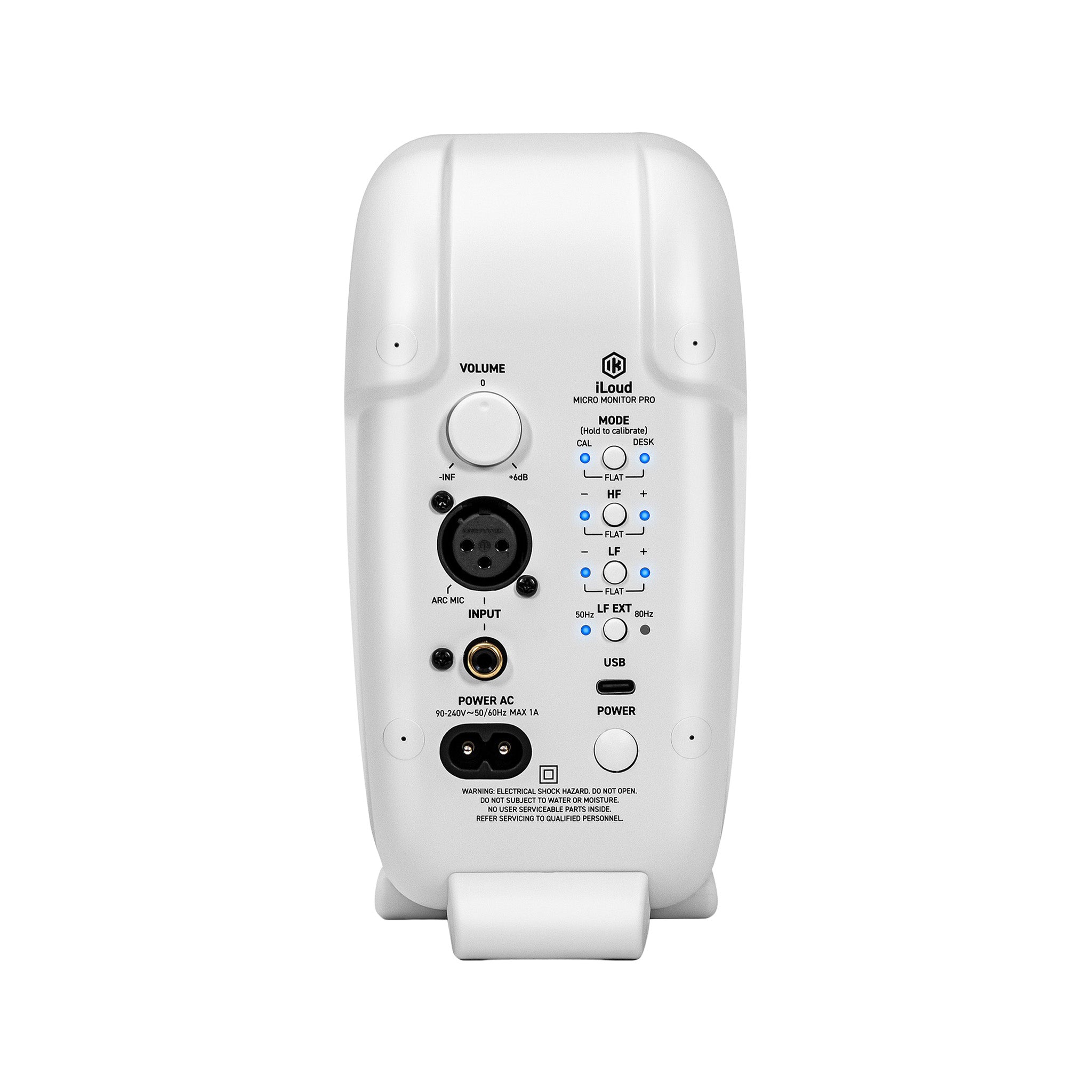 IK Multimedia iLoud Micro Monitor Pro Pair, White – Swee Lee