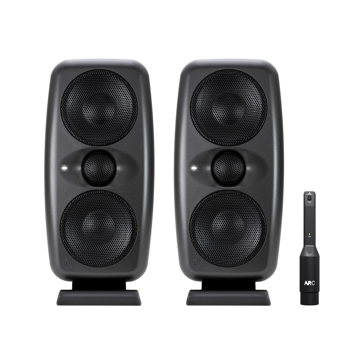 IK Multimedia iLoud MTM MKII Powered Studio Monitor Pair, Black