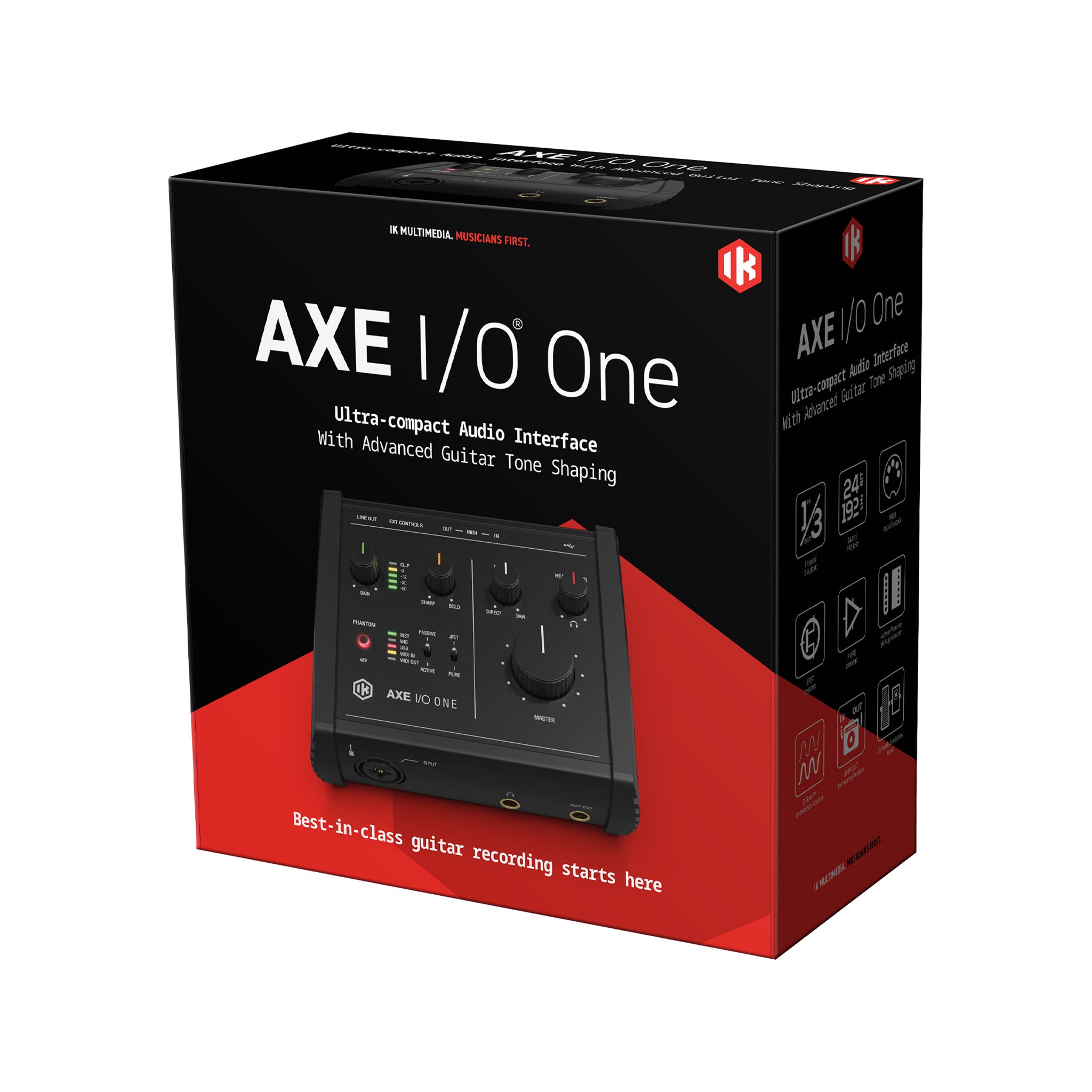 IK Multimedia AXE I/O ONE USB Guitar Audio Interface – Swee Lee